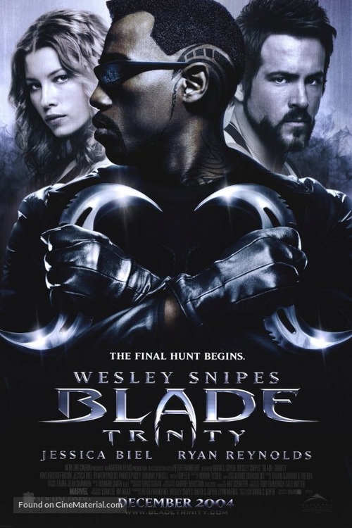 Blade: Trinity - Movie Poster