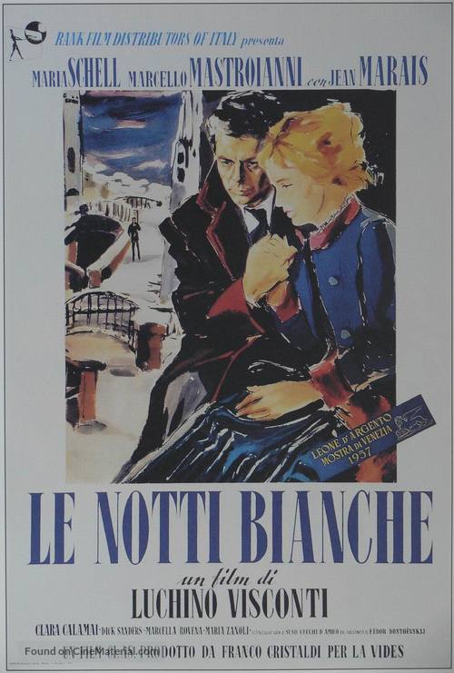 Notti bianche, Le - Italian Movie Poster