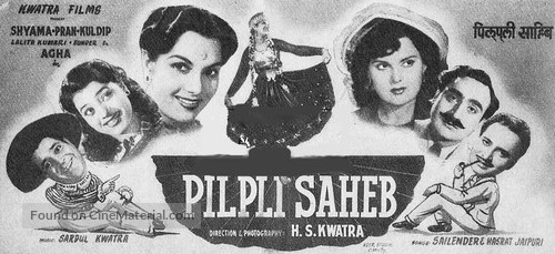 Pilpili Saheb - Indian Movie Poster