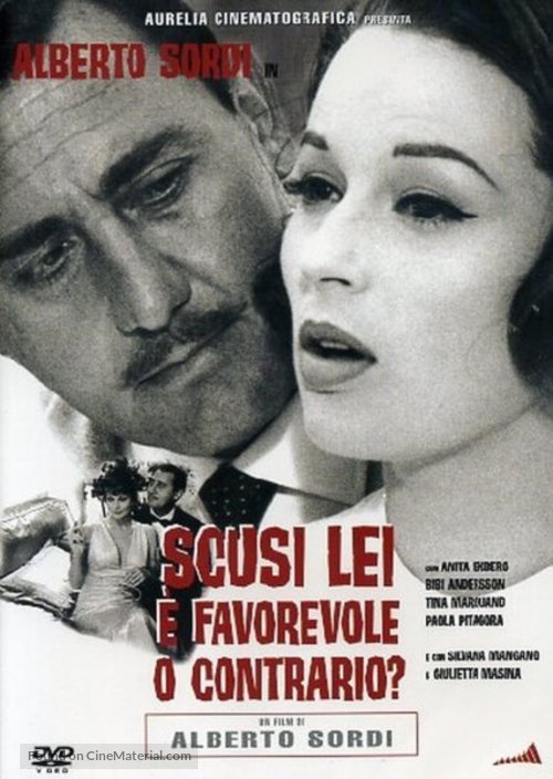 Scusi, lei &egrave; favorevole o contrario? - Italian DVD movie cover