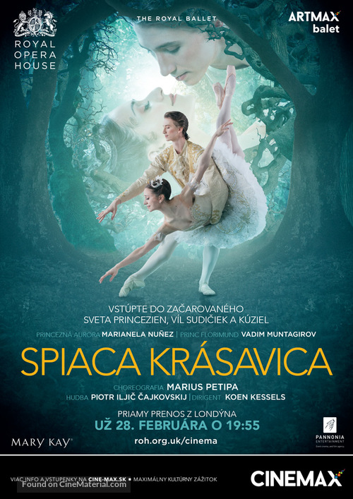 Royal Opera House Live Cinema Season 2016/17: The Sleeping Beauty - Slovak Movie Poster