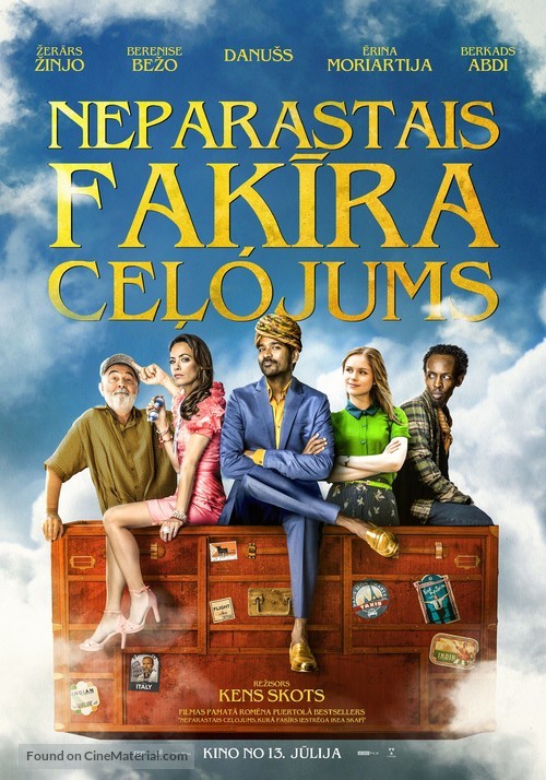 The Extraordinary Journey of the Fakir - Latvian Movie Poster