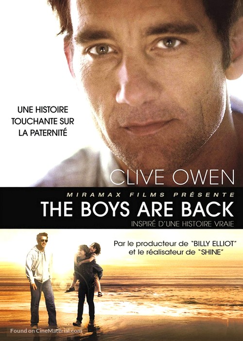The Boys Are Back - French DVD movie cover