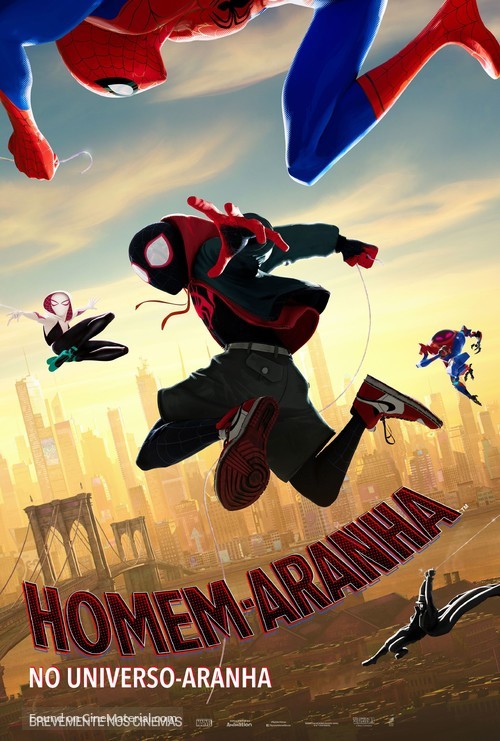 Spider-Man: Into the Spider-Verse - Portuguese Movie Poster