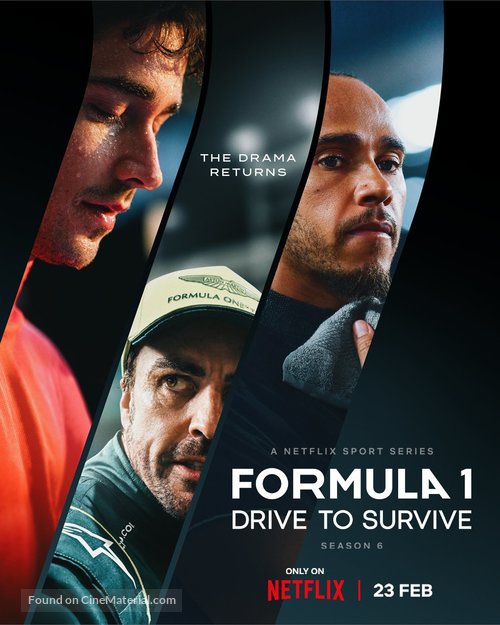 Formula 1: Drive to Survive - British Movie Poster