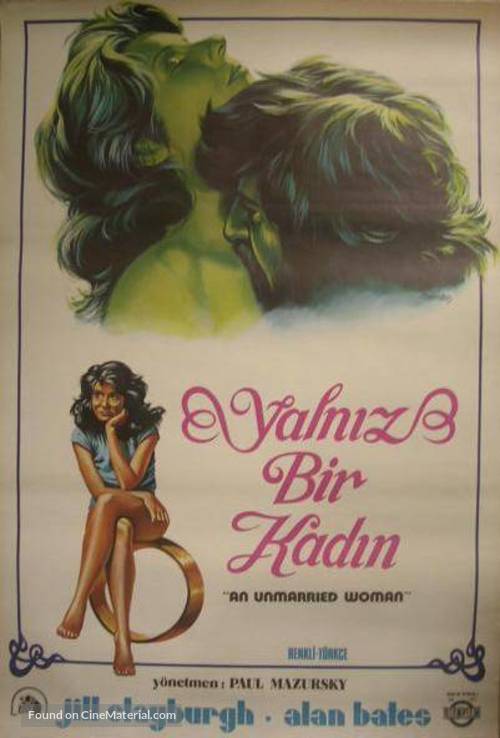 An Unmarried Woman - Turkish Movie Poster