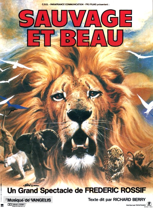 Sauvage et beau - French Movie Poster
