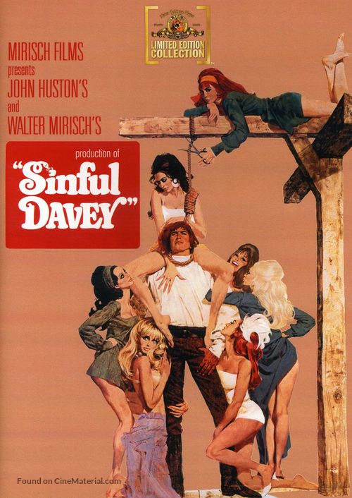 Sinful Davey - DVD movie cover