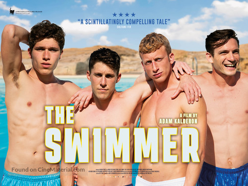 The Swimmer - British Movie Poster