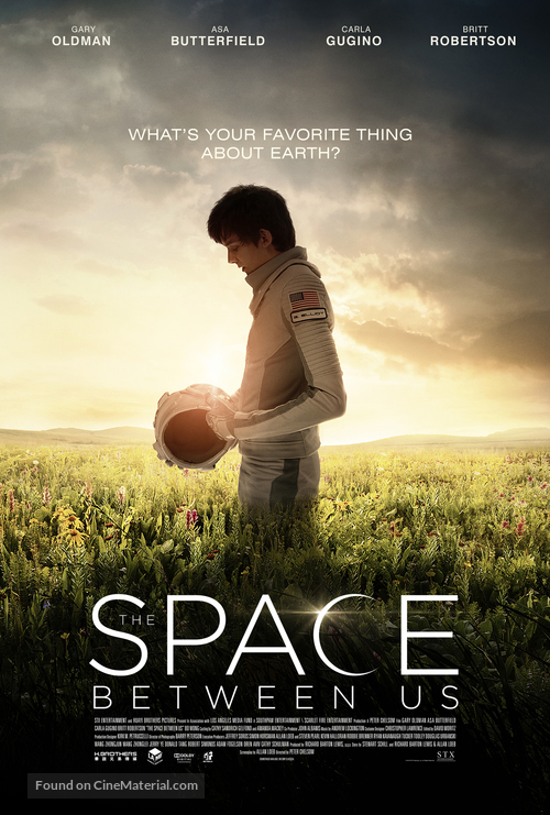 The Space Between Us - Lebanese Movie Poster