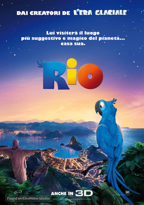 Rio - Italian Movie Poster