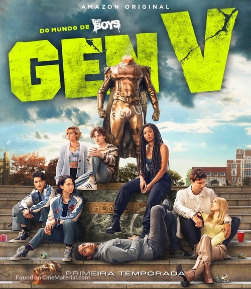 &quot;Gen V&quot; - Brazilian Movie Cover