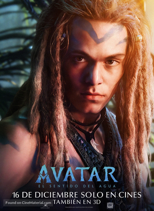 Avatar: The Way of Water - Spanish Movie Poster