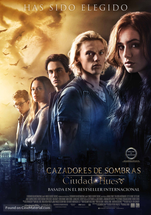 The Mortal Instruments: City of Bones - Spanish Movie Poster
