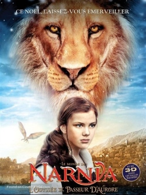 The Chronicles of Narnia: The Voyage of the Dawn Treader - French Movie Poster