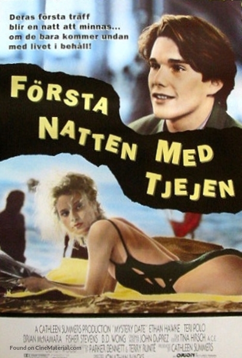 Mystery Date - Swedish Movie Poster