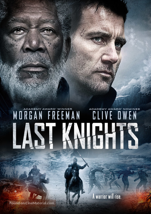 The Last Knights - Canadian DVD movie cover