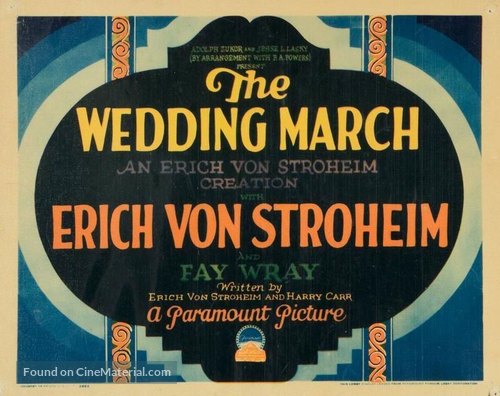 The Wedding March - Movie Poster