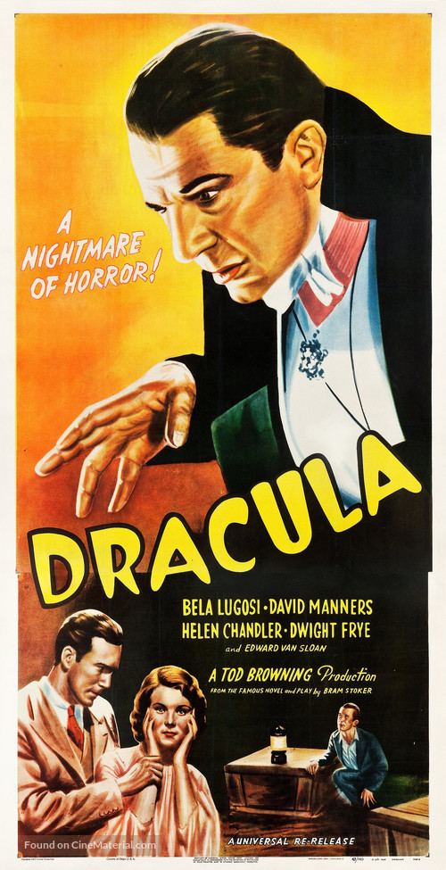 Dracula - Re-release movie poster