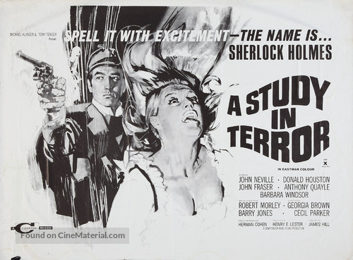 A Study in Terror - British Movie Poster