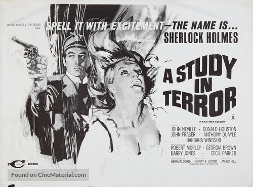 A Study in Terror - British Movie Poster