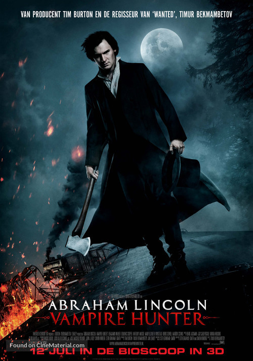 Abraham Lincoln: Vampire Hunter - Dutch Movie Poster