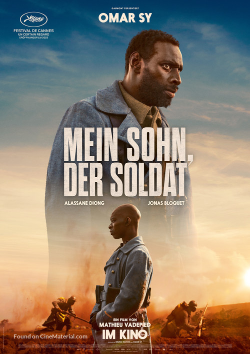 Tirailleurs - German Movie Poster