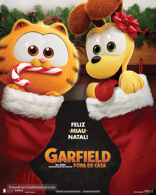 The Garfield Movie - Brazilian Movie Poster