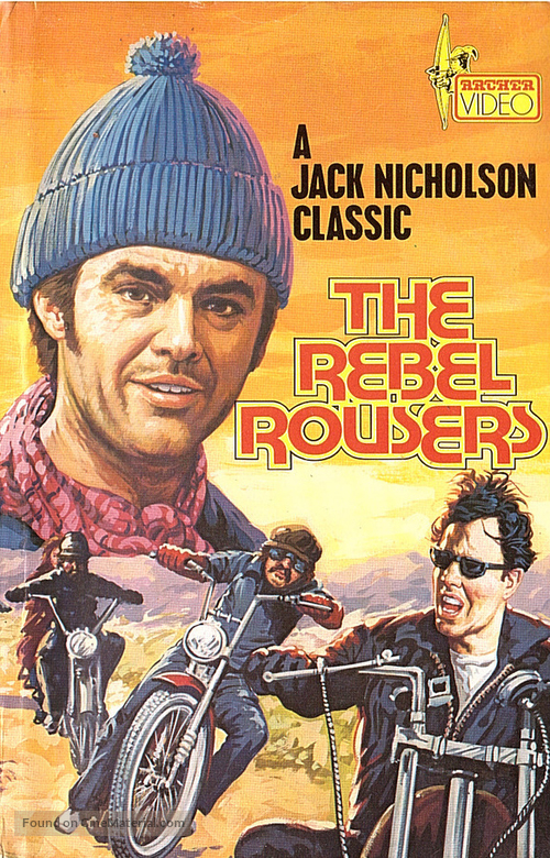 The Rebel Rousers - Finnish VHS movie cover