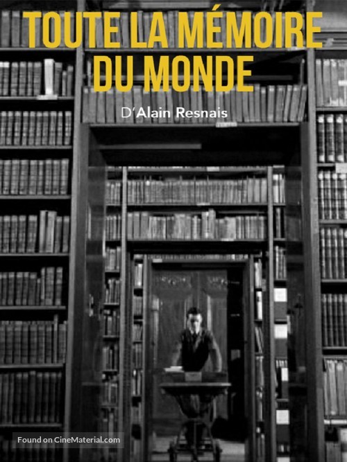 Toute la m&eacute;moire du monde - French Video on demand movie cover