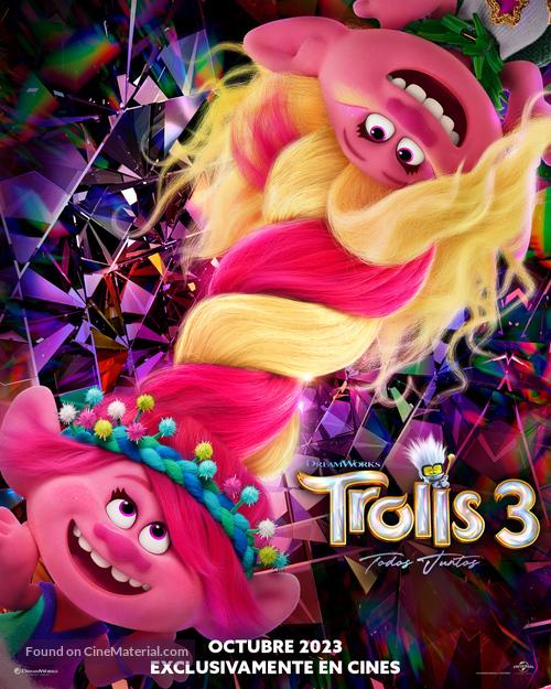 Trolls Band Together - Spanish Movie Poster