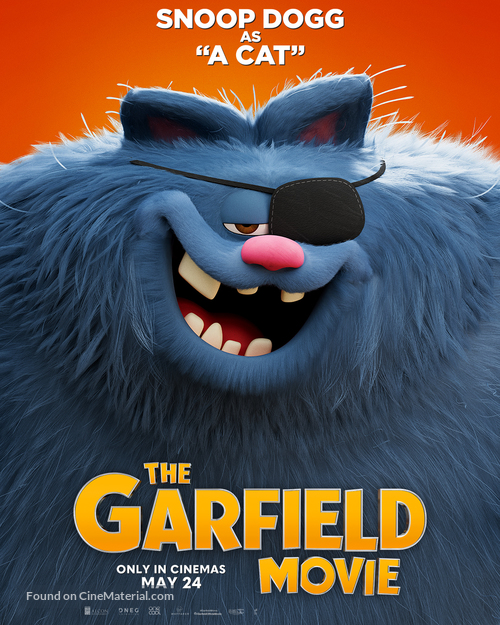 The Garfield Movie - British Movie Poster