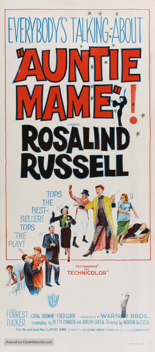 Auntie Mame - Australian Movie Poster