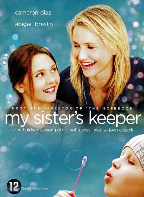 My Sister&#039;s Keeper - Dutch DVD movie cover