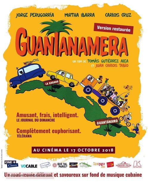 Guantanamera - French Re-release movie poster