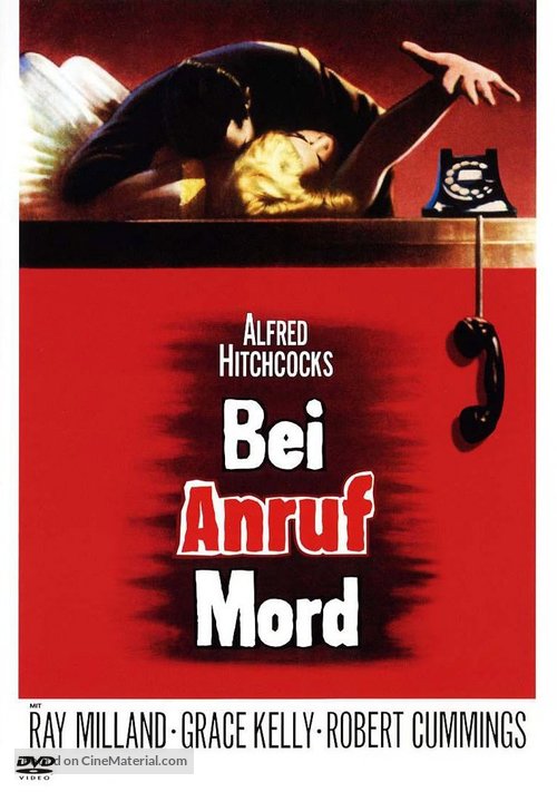 Dial M for Murder - German DVD movie cover