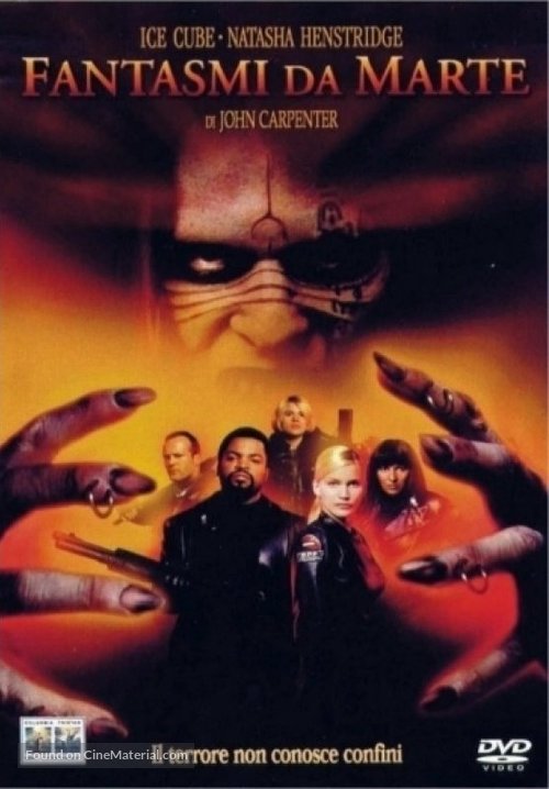 Ghosts Of Mars - Italian DVD movie cover