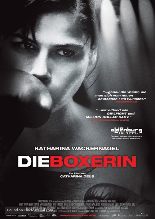 Boxerin, Die - German Movie Poster