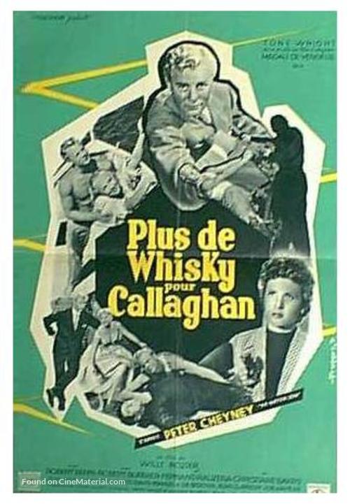 Plus de whisky pour Callaghan! - French Movie Poster