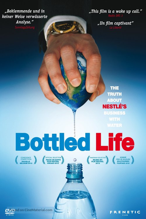 Bottled Life: Nestle&#039;s Business with Water - Swiss DVD movie cover