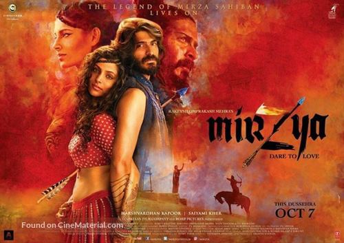 Mirzya - Indian Movie Poster