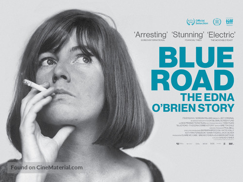 Blue Road: The Edna O&#039;Brien Story - Irish Movie Poster