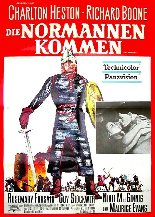 The War Lord - German Movie Poster