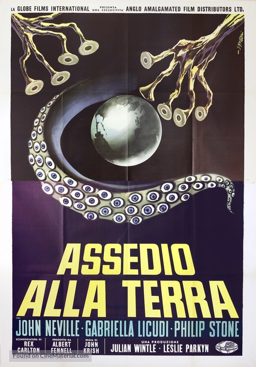 Unearthly Stranger - Italian Movie Poster