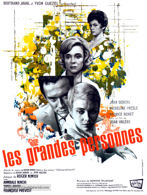 Les grandes personnes - French Movie Poster