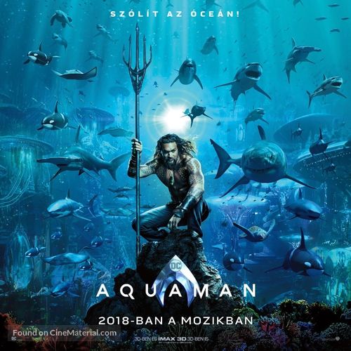 Aquaman - Hungarian Movie Poster