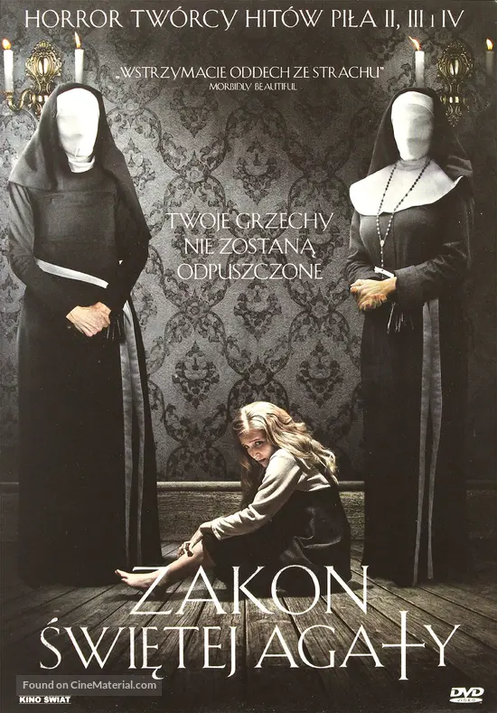 St. Agatha - Polish DVD movie cover