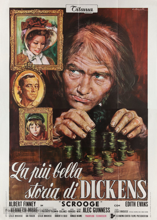 Scrooge - Italian Movie Poster