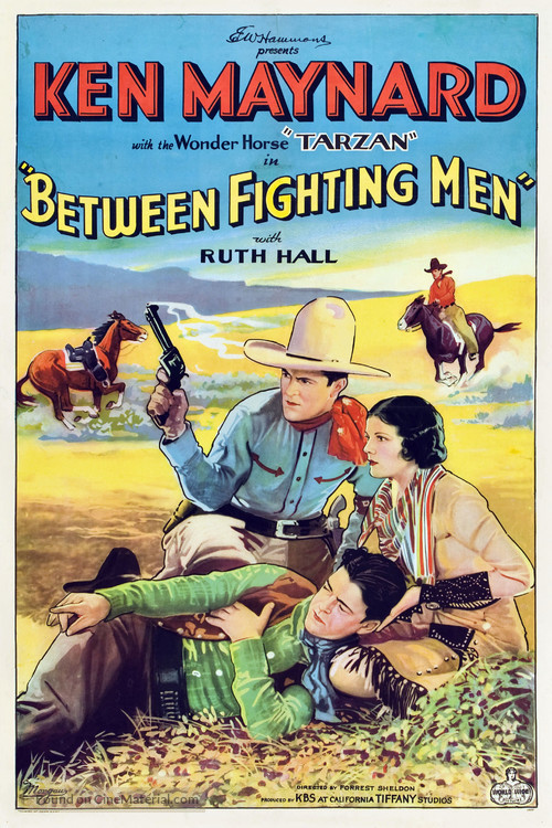 Between Fighting Men - Movie Poster