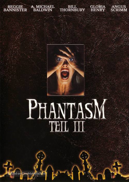 Phantasm III: Lord of the Dead - German DVD movie cover